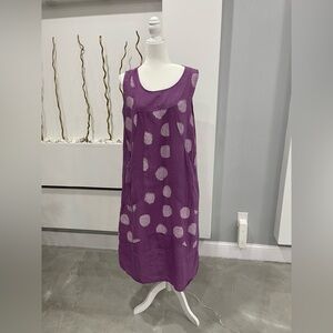 Purple Polka Dot Dress